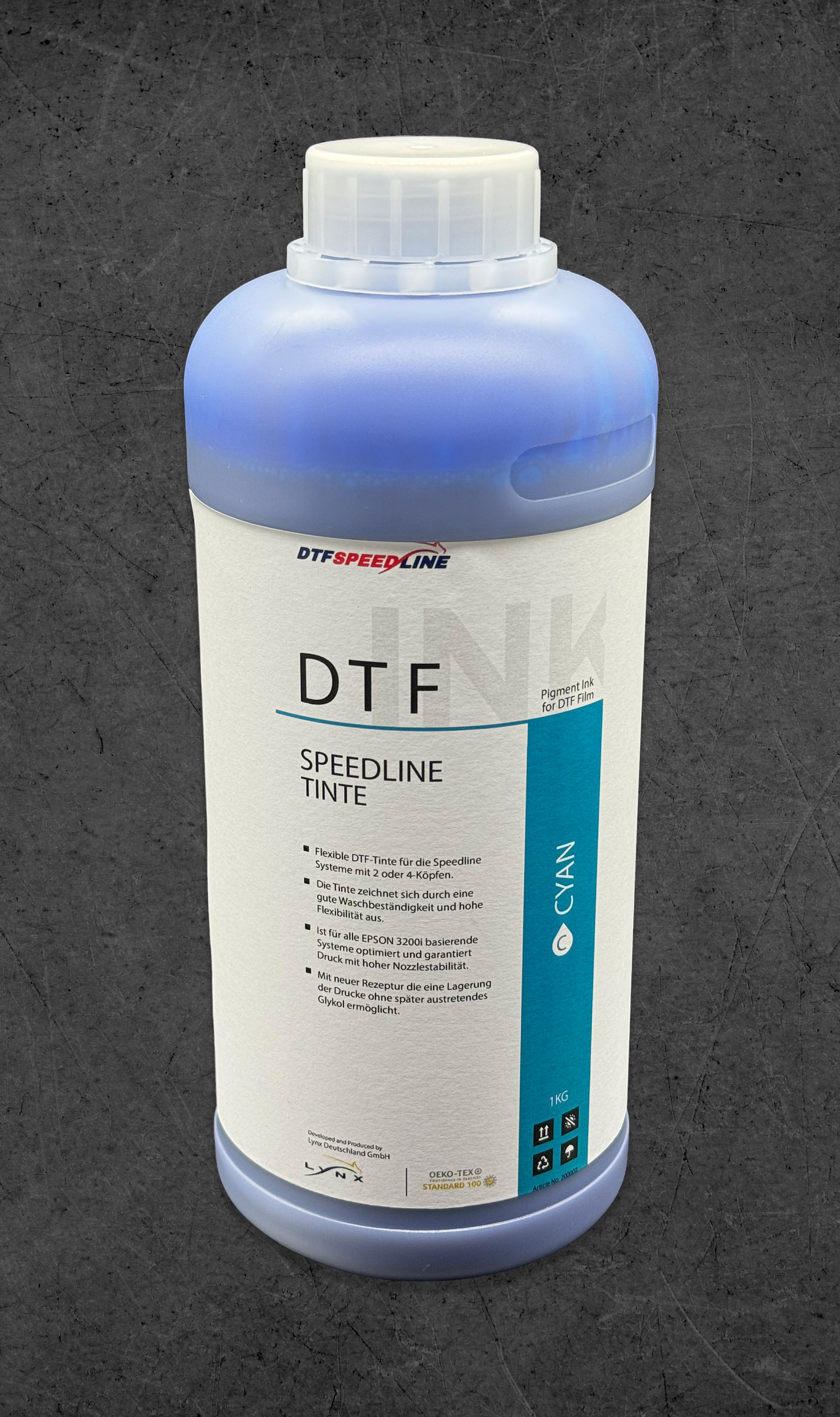 DTF-SpeedLine Tinte Cyan