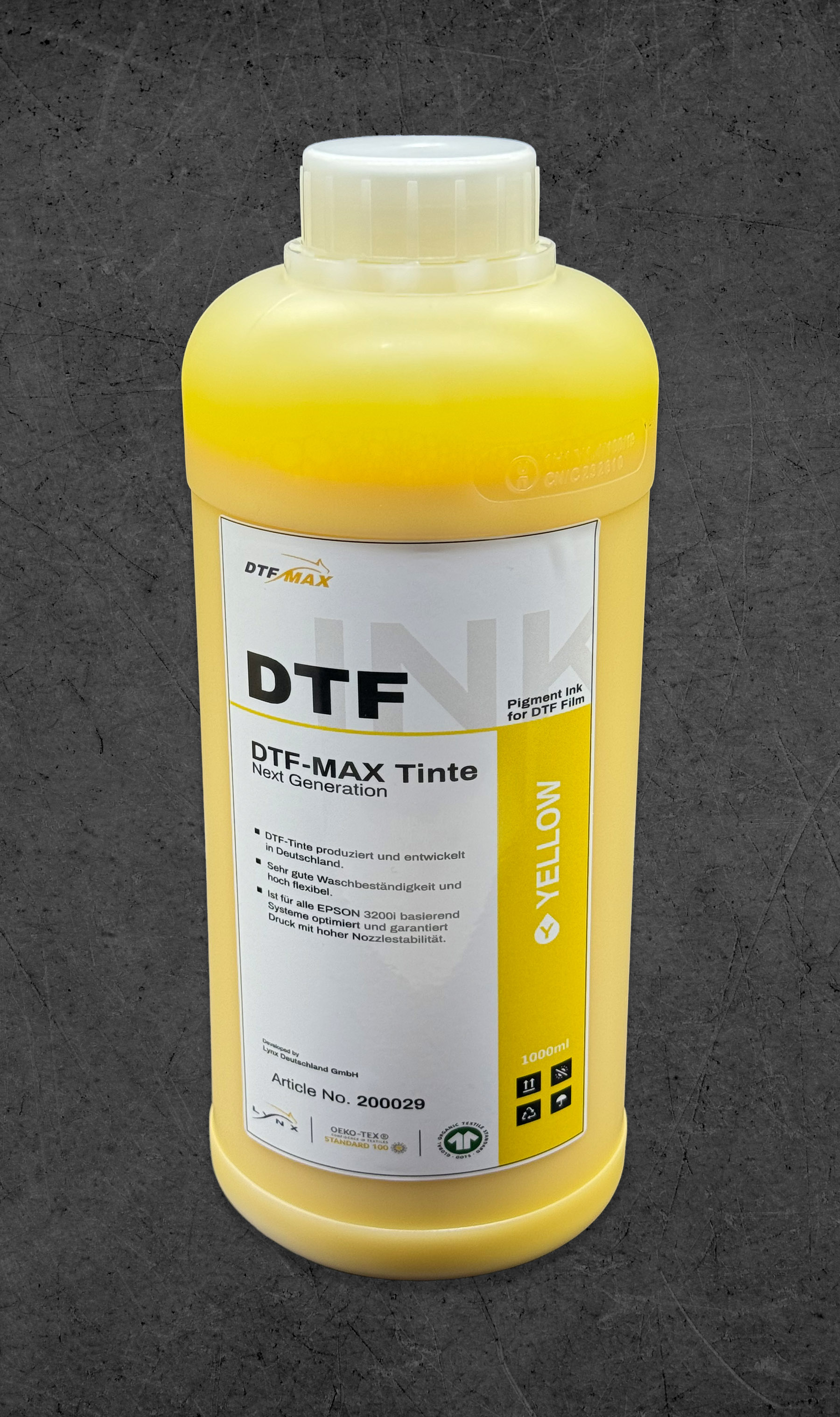 DTF-Max Tinte Yellow