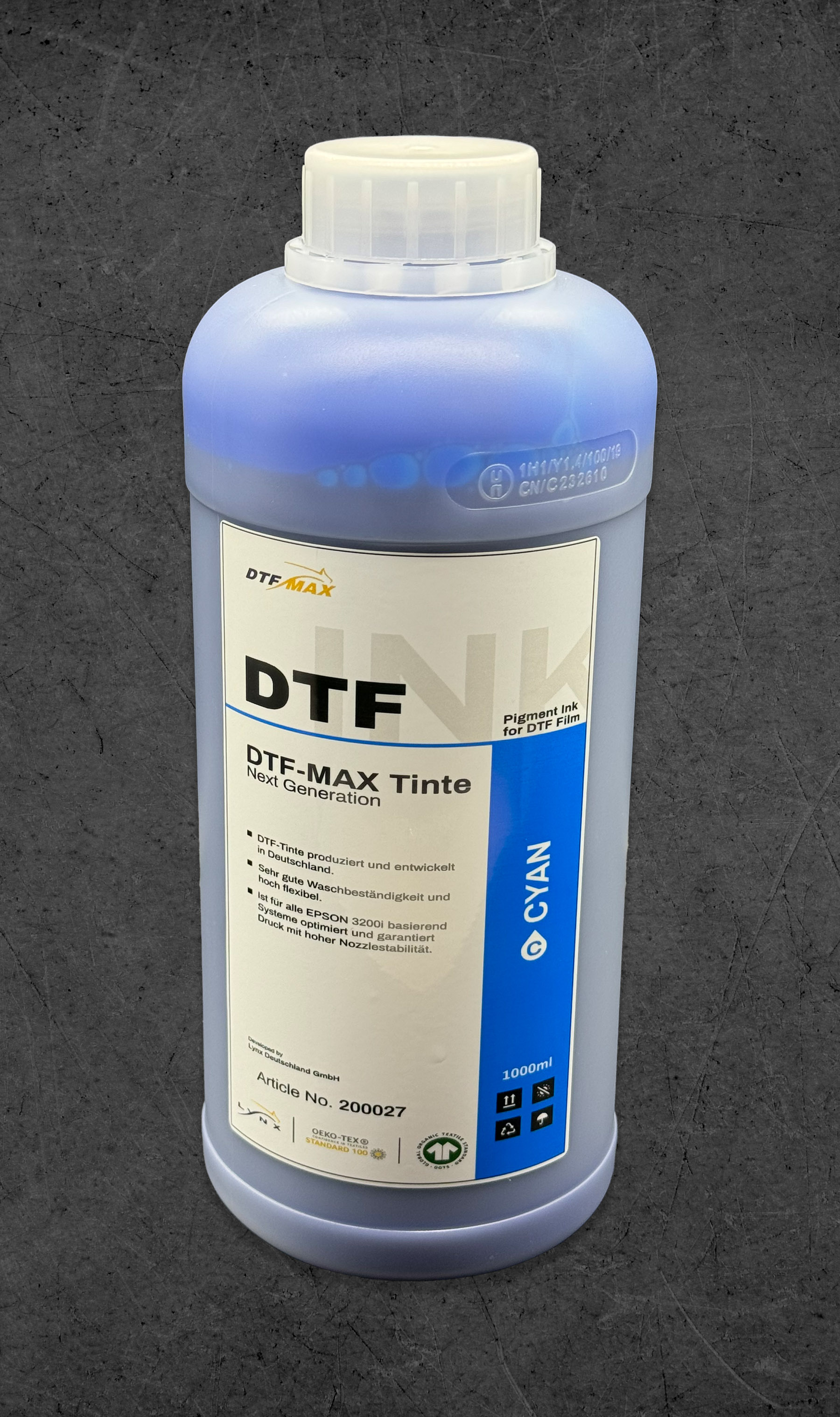 DTF-Max Tinte Cyan
